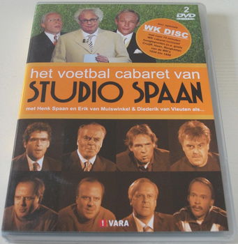 Dvd *** VOETBAL CABARET VAN STUDIO SPAAN *** 2-DVD Boxset - 0