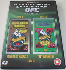 Dvd *** UFC 9 & UFC 10 *** 2-Disc Boxset