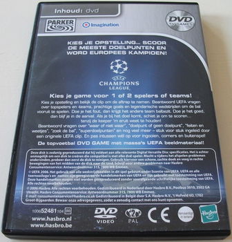 Dvd *** UEFA CHAMPIONS LEAGUE *** Interactieve Dvd Game - 1