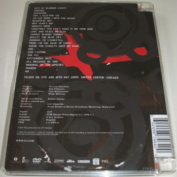 Dvd *** U2 *** Live From Chicago Vertigo 2005 - 1