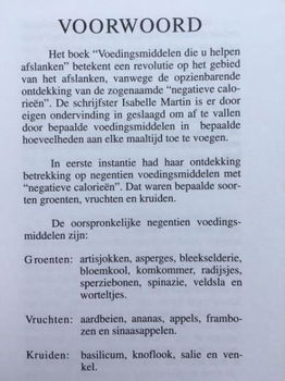 Voedingsmiddelen die u helpen afslanken - Isabelle Martin - 1