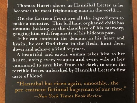 Hannibal - Thomas Harris - 1