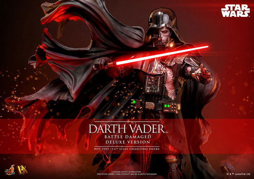 Hot Toys DX45 Star Wars Darth Vader Battle Damaged Deluxe Version - 3