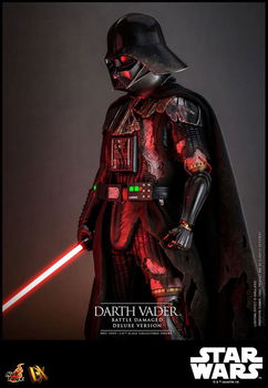 Hot Toys DX45 Star Wars Darth Vader Battle Damaged Deluxe Version - 4