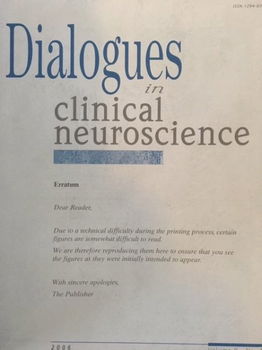 Dialogues in clinical neuroscience (Schizophrenic Disorders) - 1