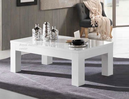 Zwart wit Salontafels Forever hoogglans MDF-Top sale - 1