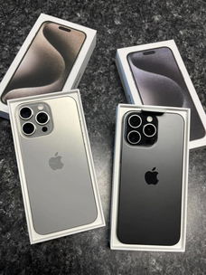 Apple iPhone 15 Pro 128GB = 550 EUR , iPhone 15 Pro Max 256GB = 600 EUR, iPhone 15 128GB = 400 EUR