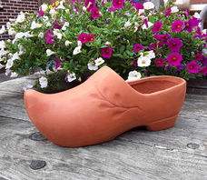 Terracotta klomp bloempot hangbloempot muurhanger