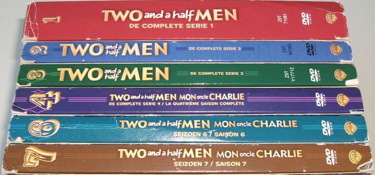 Dvd *** TWO AND A HALF MEN *** 3-DVD Boxset Seizoen 4 - 5