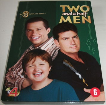 Dvd *** TWO AND A HALF MEN *** 4-DVD Boxset Seizoen 3 - 0