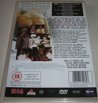 Dvd *** TUPAC SHAKUR *** Before I Wake - 1