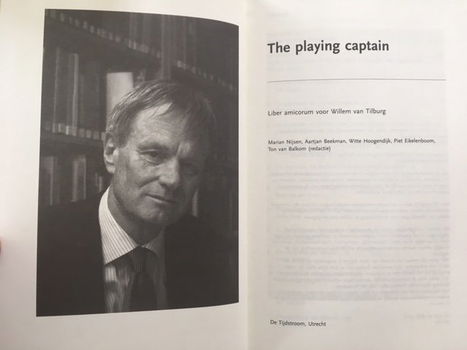 The playing captain (Willem van Tilburg) - Marian Nijsen e.a - 1