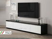 Tv meubel Forever Chrome XL hoogglans zwart 220 cm.SALE!!! - 1 - Thumbnail