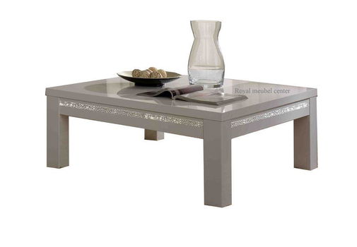 Salontafel Forever Chrome Hoogglans zwart-wit SALE - 1