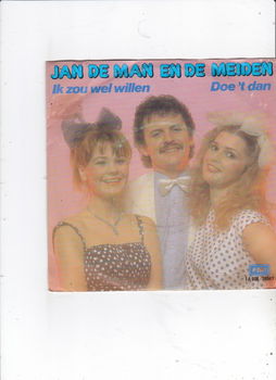 Single Jan de Man & De Meiden - Ik zou wel willen - 0