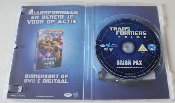 Dvd *** TRANSFORMERS PRIME *** Season 2 Volume 1 - 3