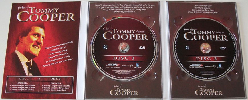 Dvd *** TOMMY COOPER *** The Best of Tommy Cooper 1 - 3