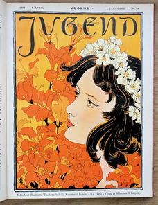 Jugend Jaargang 1896 (vol I en 2) Jugendstil Art Nouveau