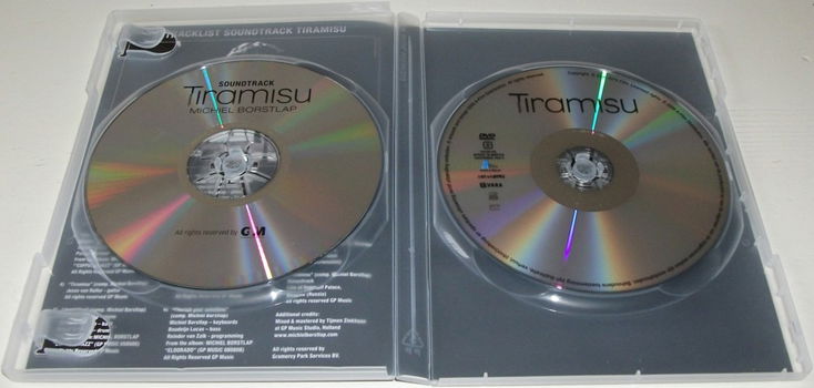 Dvd *** TIRAMISU *** 2-Disc Boxset Inclusief Soundtrack CD - 3