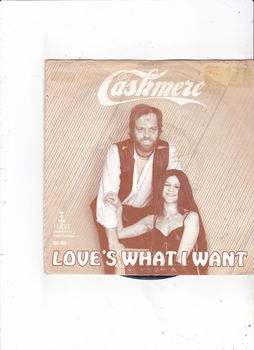 Single Cashmere - Love's what I want - 0