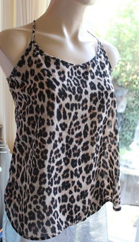 Gina Tricot Top - leopard - 0