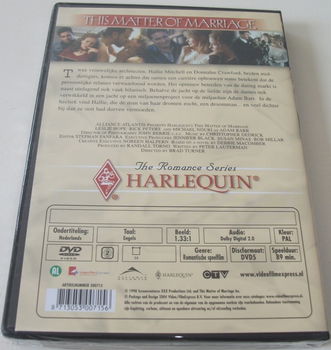 Dvd *** THIS MATTER OF MARRIAGE *** Harlequin *NIEUW* - 1