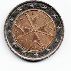 2 euromuntstuk 2 Euro Malta 107 - 0