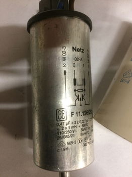 condensator wasmashine Bosch/Siemens, e.a. motor - 5