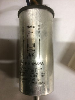 condensator wasmashine Bosch/Siemens, e.a. motor - 7