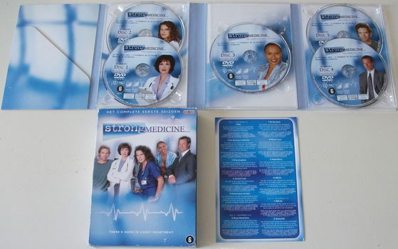 Dvd *** STRONG MEDICINE *** 5-DVD Boxset Seizoen 1 - 3