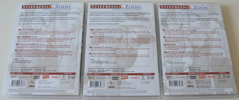 Dvd *** STIEFBEEN & ZOON *** 3-DVD Boxset 12 afleveringen - 4