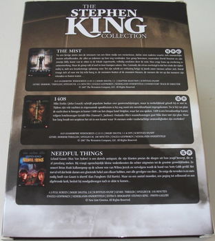 Dvd *** STEPHEN KING COLLECTION *** 3-DVD Boxset - 1