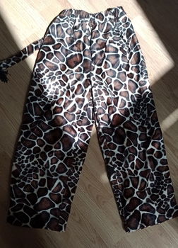 NIEUW Giraffenbroek met staart 128/134 - 2