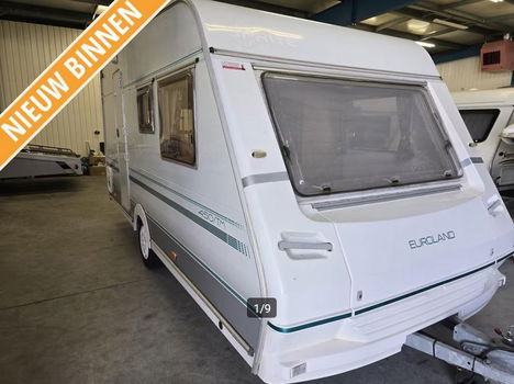 SPRITE EUROLAND 4.50 TM 1996 Vast bed Voortent Fietsenrek - 0