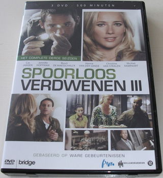 Dvd *** SPOORLOOS VERDWENEN III *** 3-DVD Boxset Seizoen 3 - 0