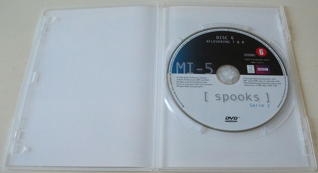 Dvd *** SPOOKS *** Seizoen 2: Afl 7 & 8 - 3