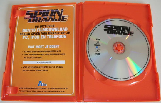 Dvd *** SPION VAN ORANJE *** - 3