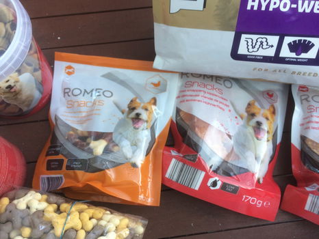 honden brokjes, snoepjes, lekkernijen, flexadine, e.a. - 6