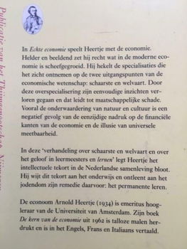 Echte economie - Arnold Heertje - 1