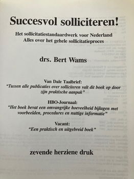 Succesvol solliciteren! - Drs. Bert Warms - 1