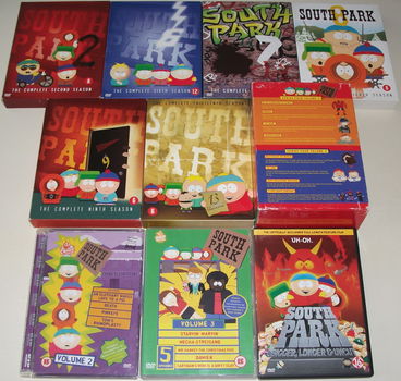 Dvd *** SOUTH PARK *** 4-DVD Boxset Series 4 - 7