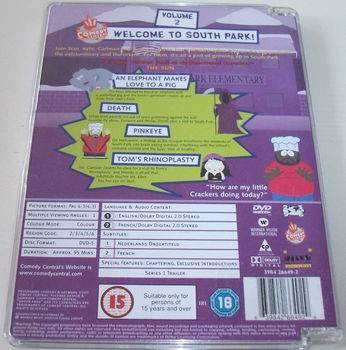 Dvd *** SOUTH PARK *** Volume 2 - 1