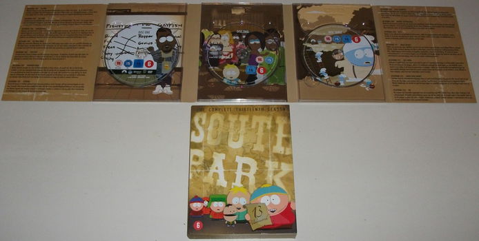 Dvd *** SOUTH PARK *** 3-DVD Boxset Seizoen 13 - 3