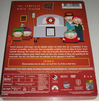 Dvd *** SOUTH PARK *** 3-DVD Boxset Seizoen 9 - 1