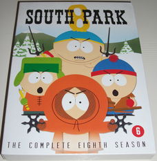 Dvd *** SOUTH PARK *** 3-DVD Boxset Seizoen 8