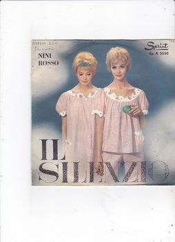 Single Nini Rosso - Il Silenzio - 0