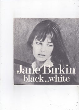 Single Jane Birkin - Black....White - 0