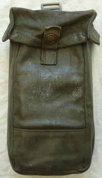 Magazijn Tas / Magazine Pouch, Bren, model 1937 MKIII, doorgebruikt Nederlands Leger, jaren'50.(2) - 0