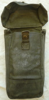 Magazijn Tas / Magazine Pouch, Bren, model 1937 MKIII, doorgebruikt Nederlands Leger, jaren'50.(2) - 6