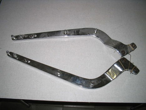 Harley achterspatbordfenders voor evo & twincam softailframe, 2 verschillende modellen - 3